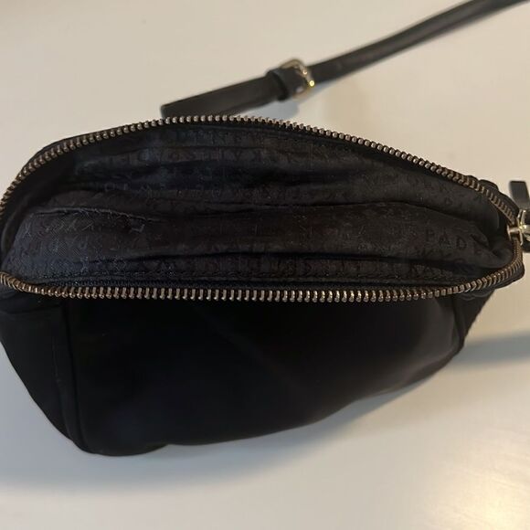 Kate Spade Black Nylon Adjustable Strap Top Zip Small Crossbody - Picture 10 of 16